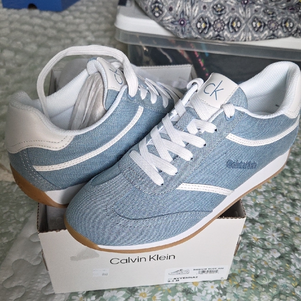 Calvin Klein Medium Blue Footwear - Picture 2 of 15